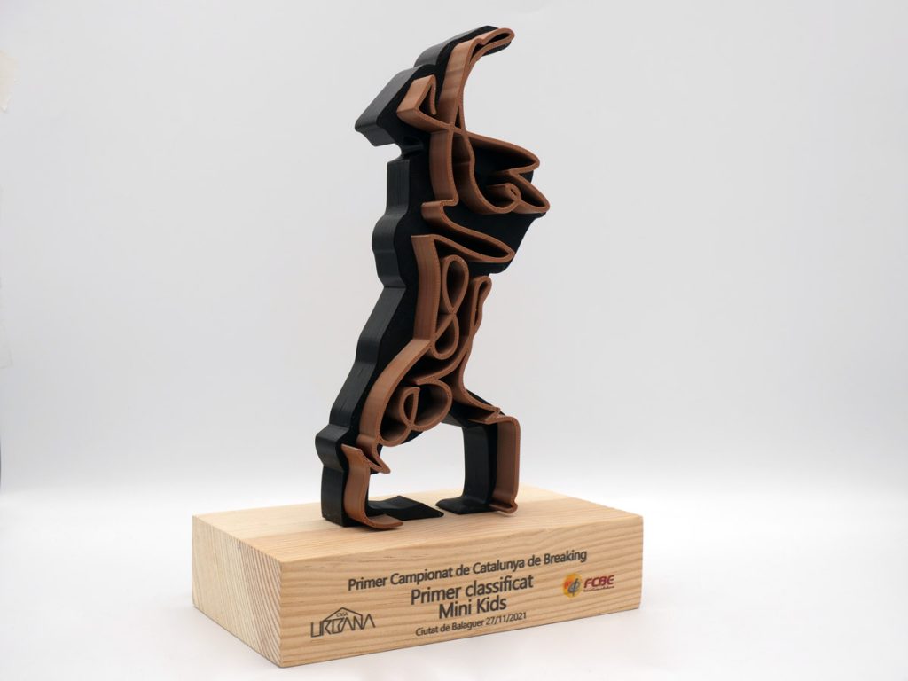 Custom Side Trophy - First FCBE Breaking Championship of Catalonia 2021