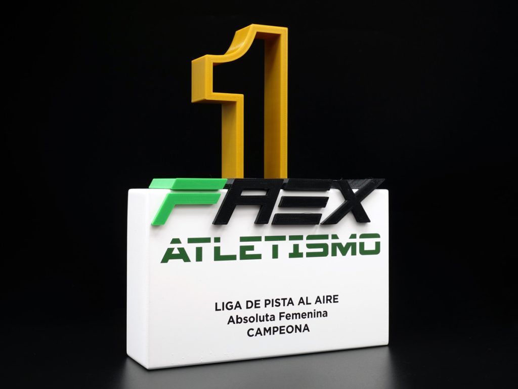 Custom Right Side Trophy - FAEX Women's Outdoor Track and Field League Women's Champion