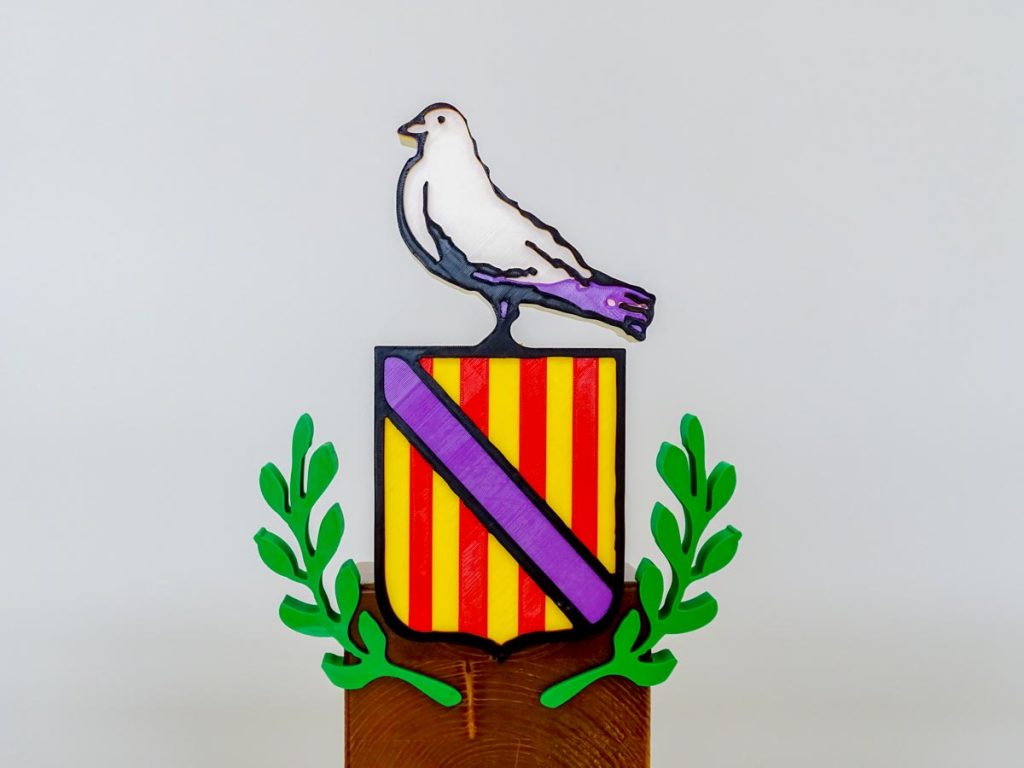 Custom Trophy - Balearic Federation of Colombiculture