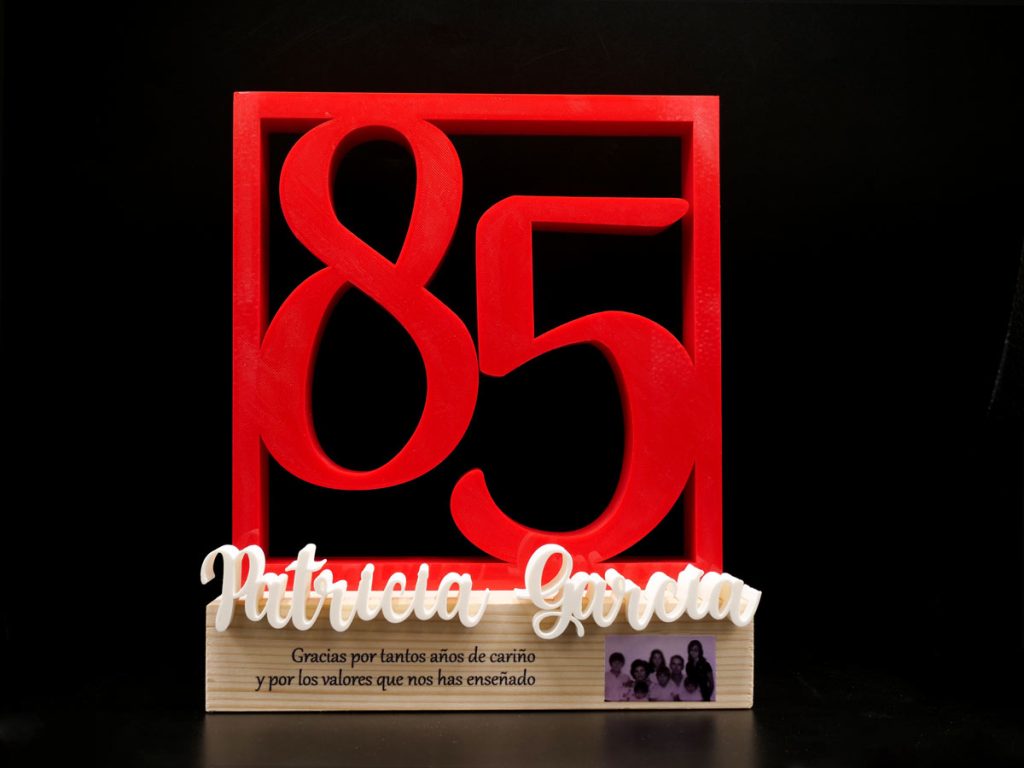 Custom Plaque - 85th Birthday Patricia Garcia