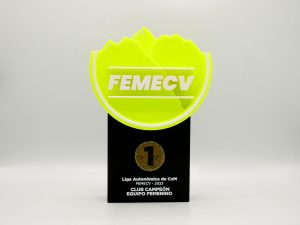 Custom Trophy - Club Champion Women's Team Champion Women's CxM Autonomous League FEMECV 2023