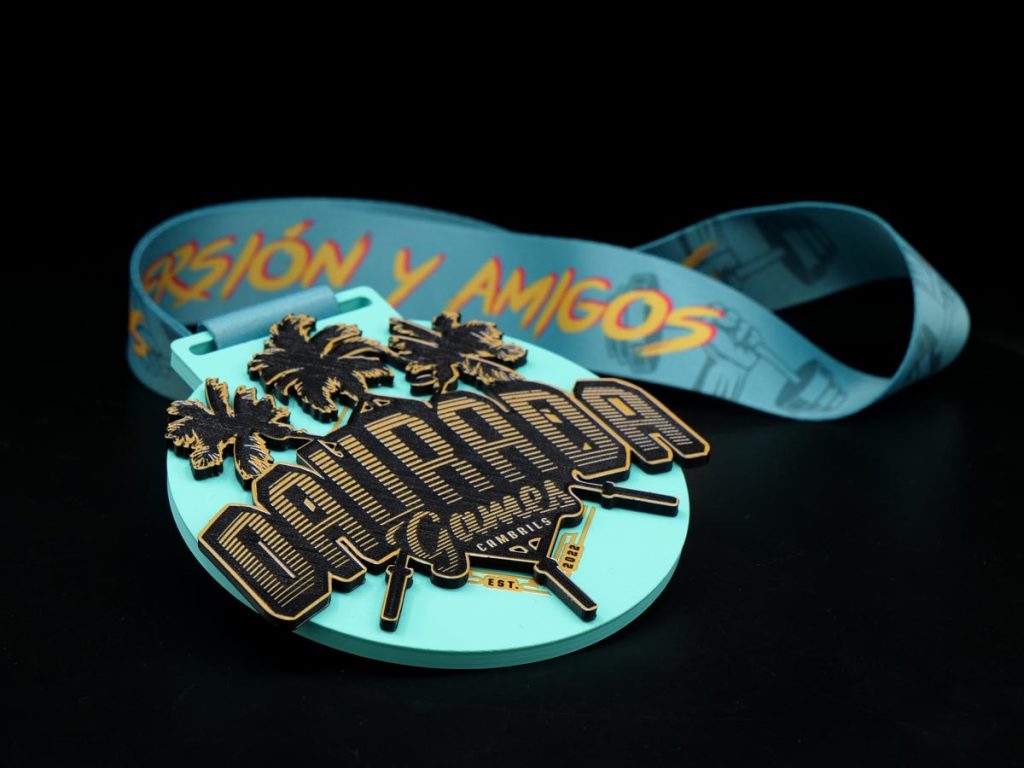 Custom Medal Detail - Daurada Games Cambrils 2022