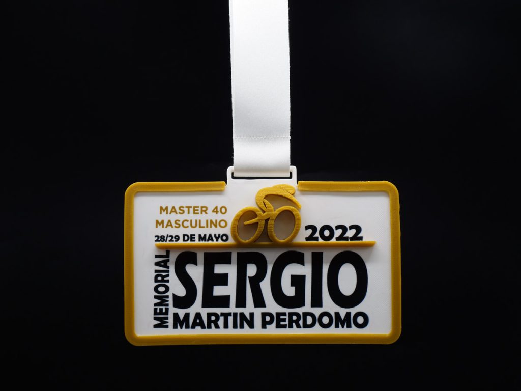 Custom Medals - Master 40 Male Memorial Sergio Martín Perdomo 2022
