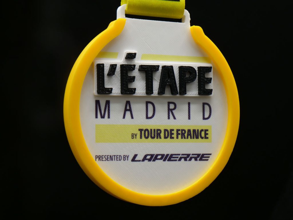 Custom Right Side Medal - The Madrid Stage by Tour de France