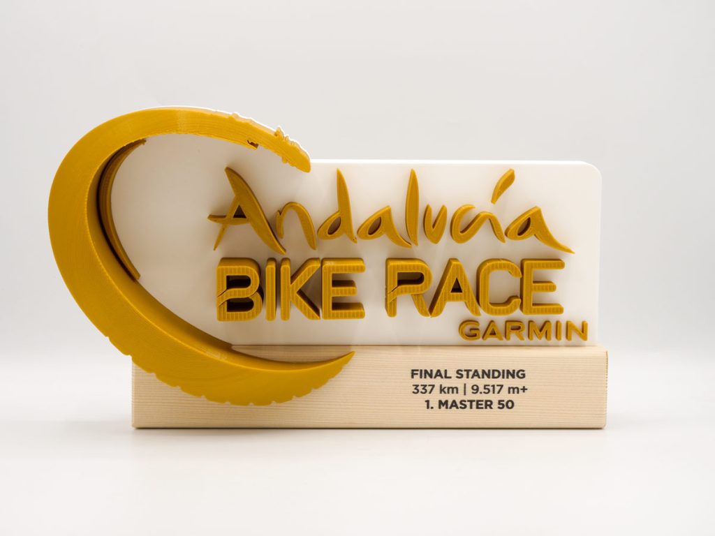 Custom Trophy - 1 Master 50 Final Standing Andalucía Bike Race