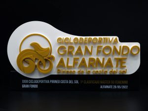 Custom Trophy - Cyclosportive Gran Fondo Alfarnate Pyrenees of the Costa del Sol