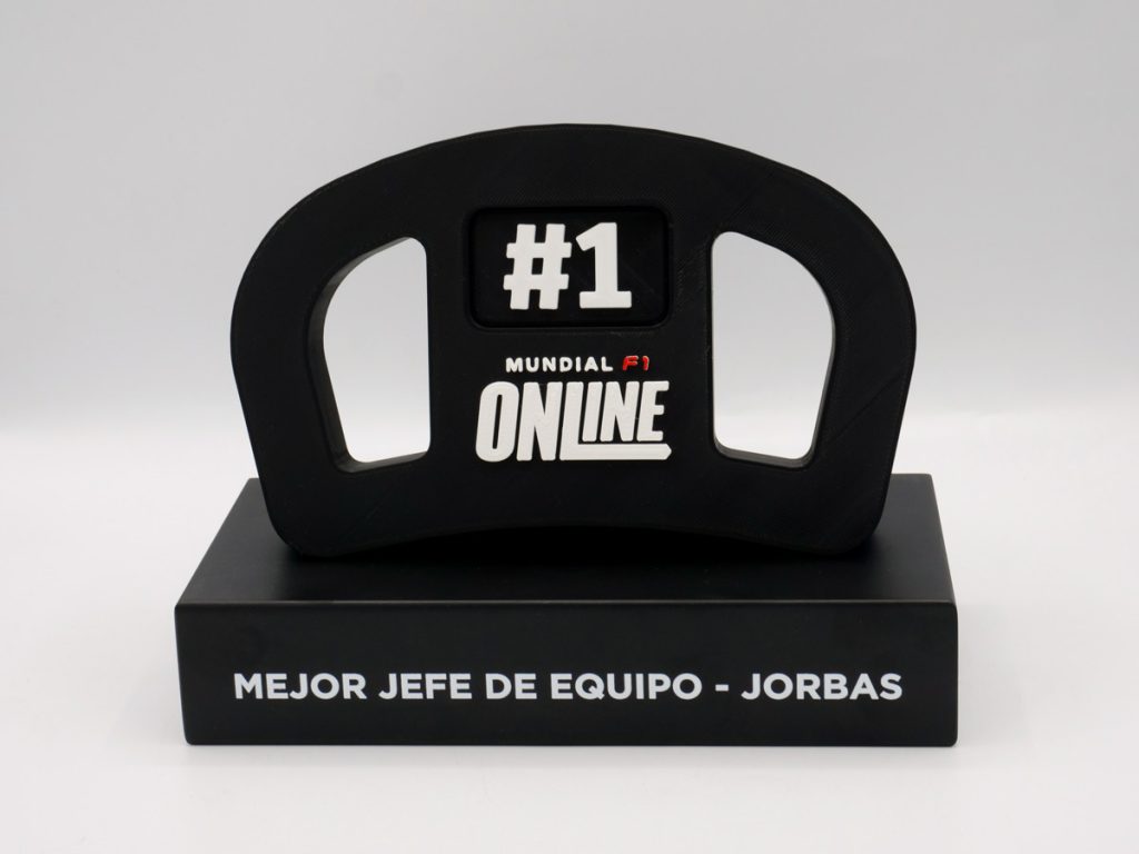 Custom Trophy - Best F1 World Team Manager Online