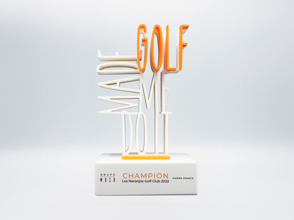 Custom Trophy - Champion Los Naranjos Golf Club 2022