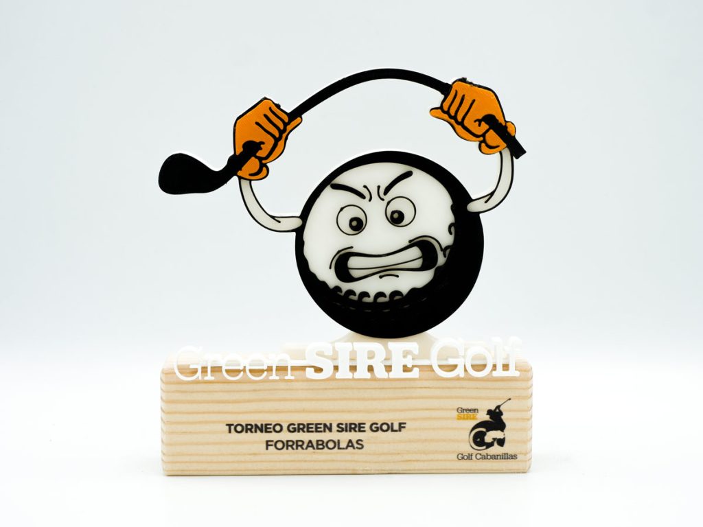 Custom Trophy - Forrebolas Green Sire Golf Cabanillas Tournament