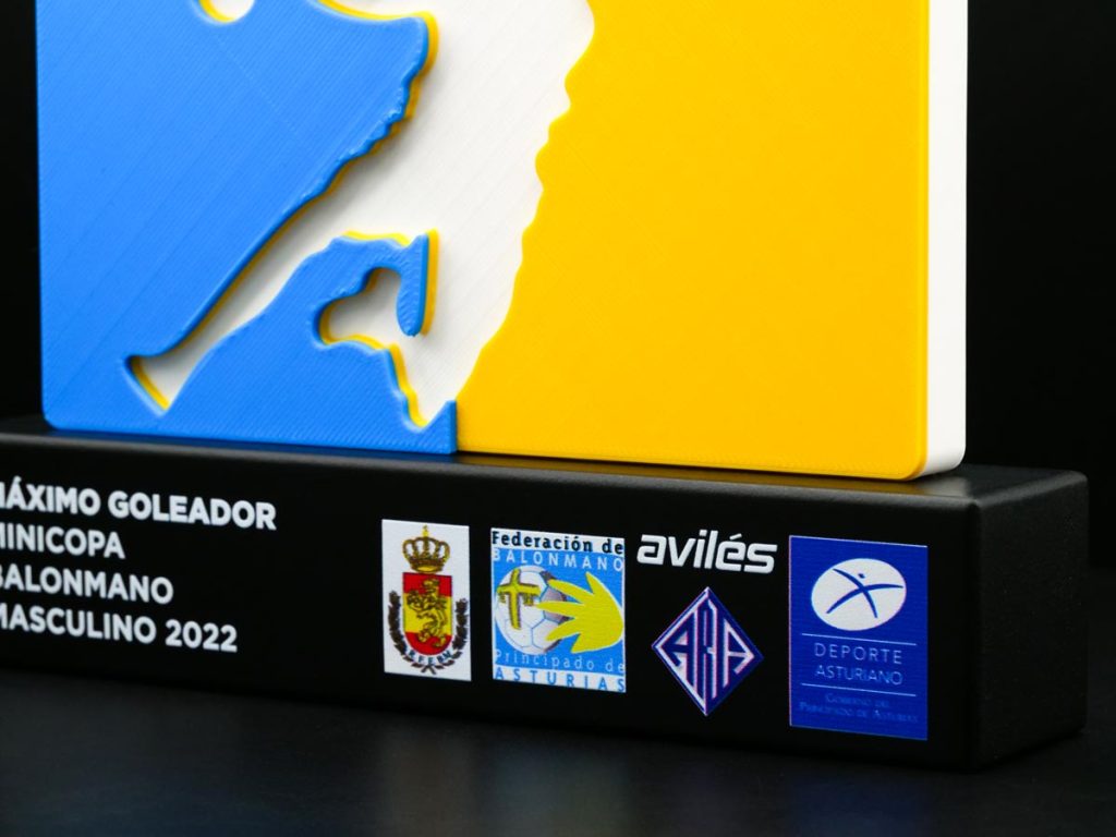 Custom Trophy Detail - Top Scorer Minicopa Handball Men 2022
