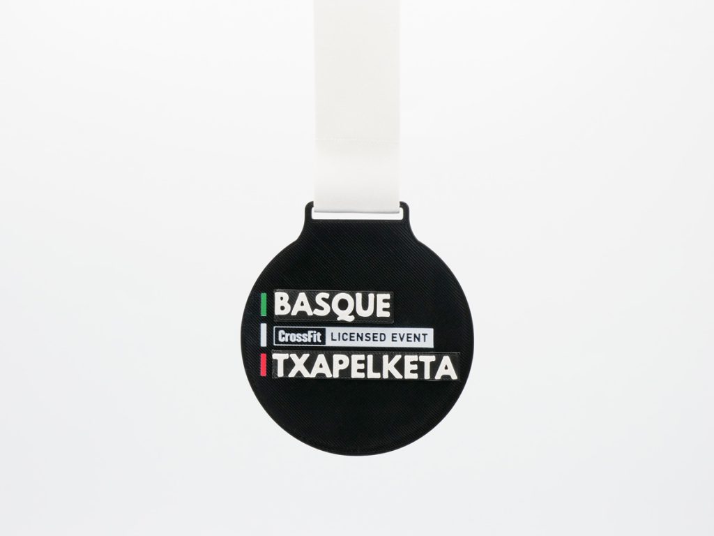 Custom Medals - RX Men's Basque Championship Crossfit