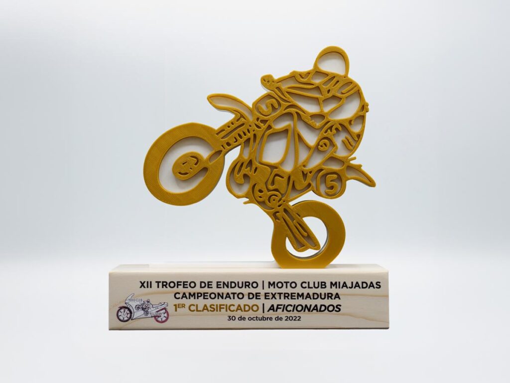 Custom Trophy - 1st Classified XII Trophy Enduro Championship of Extremadura 2022