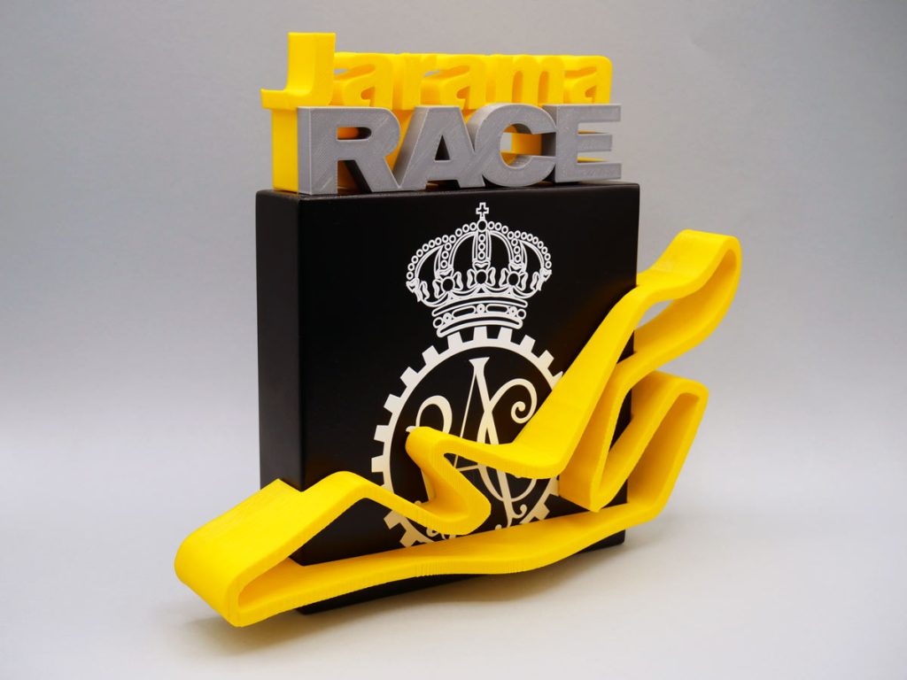 Custom Right Side Trophy - Jarama Race