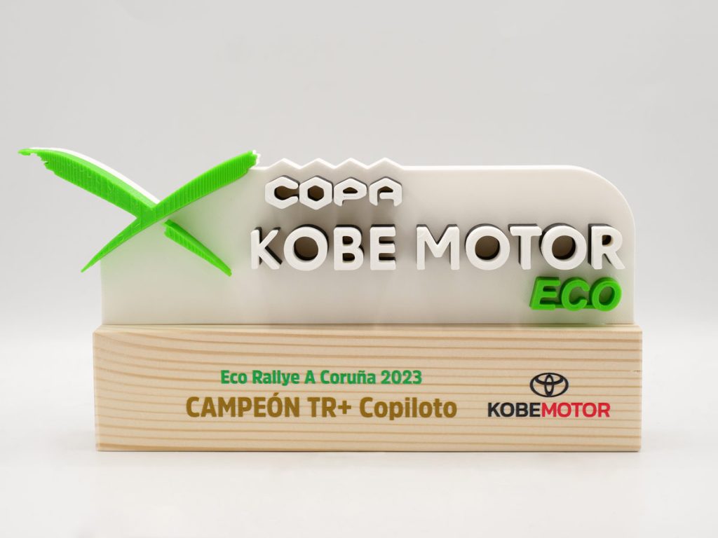 Custom Trophy - TR Champion + Co-driver Kobe Motor Eco Cup 2023