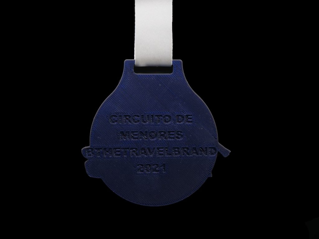 Custom Back Side Medal - FPIB 2021 Junior Circuit