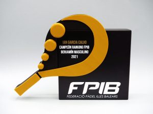 Custom Trophy - Ranking Champion FPIB Ranking Federació Pàdel Illes Balears 2021