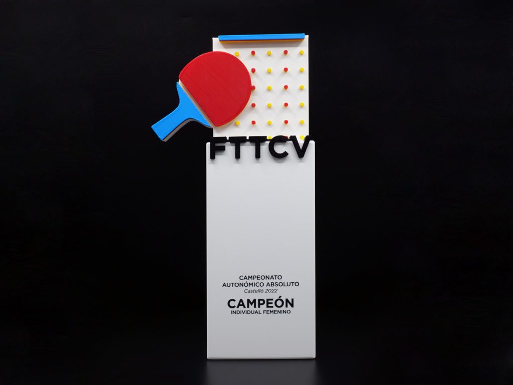 Custom Trophy - FTTCV 2022 Table Tennis Absolute Autonomous Table Tennis Championship 2022