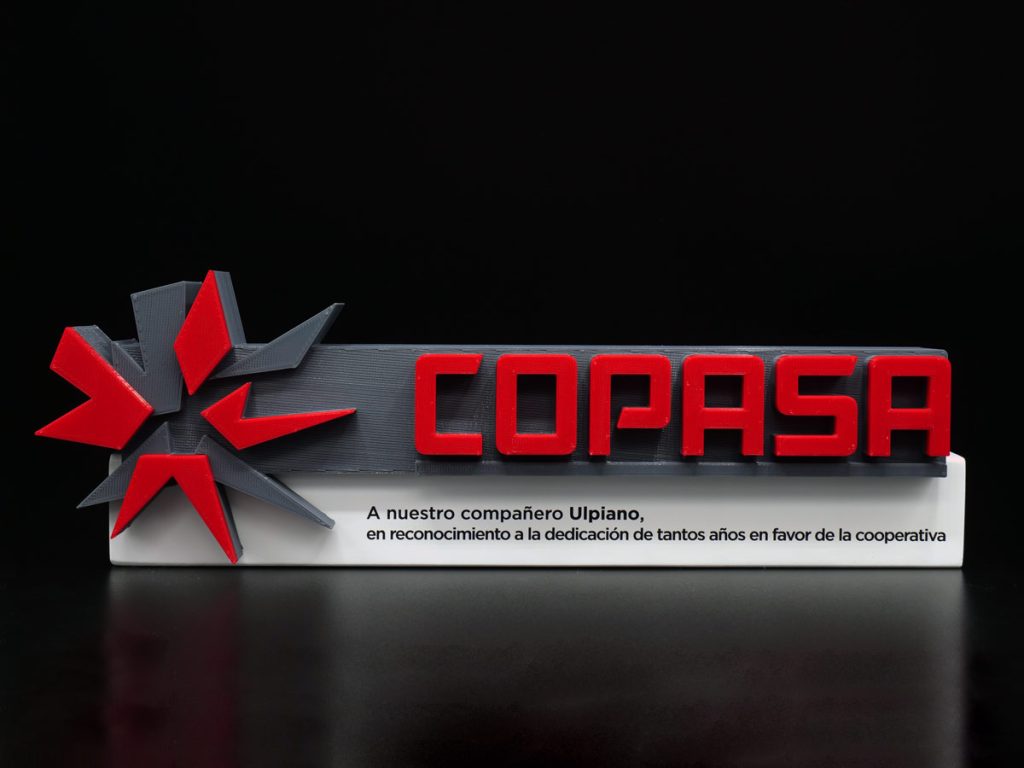 Custom Plaque - Copasa Ulpiano Recognition