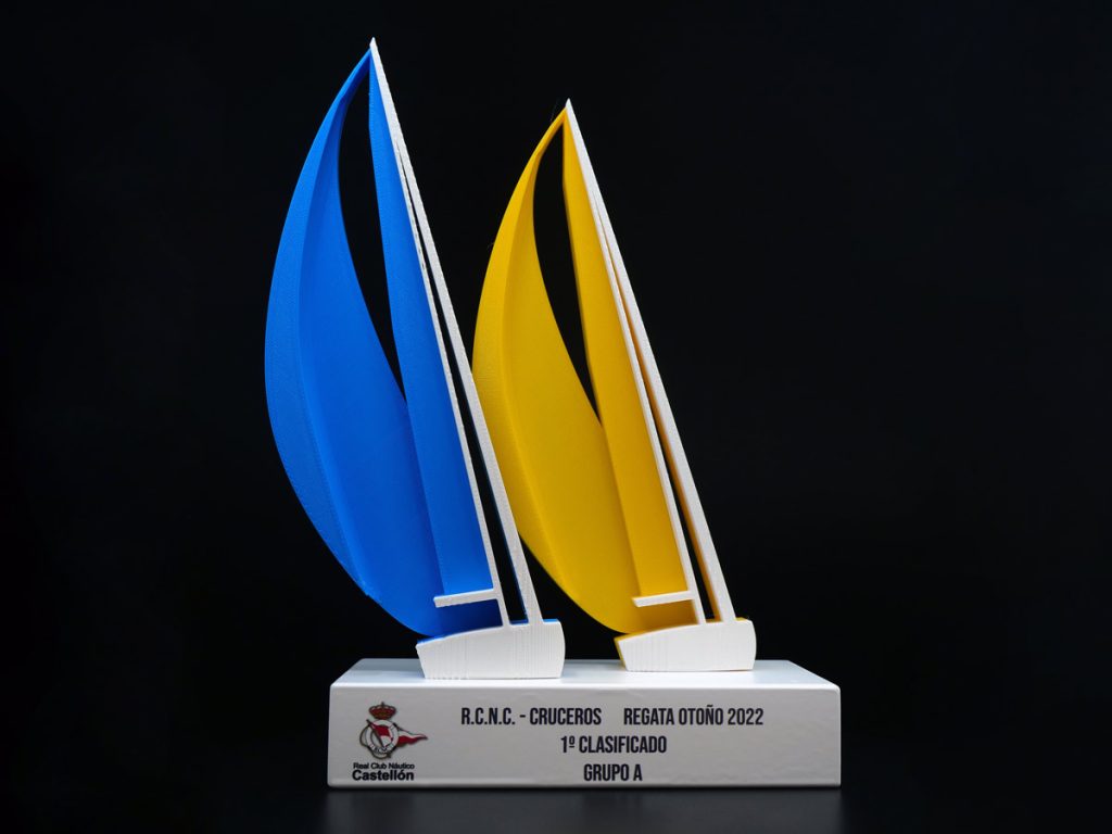 Custom Trophy - 1st Classified RCNC Autumn Regatta Cruisers 2022