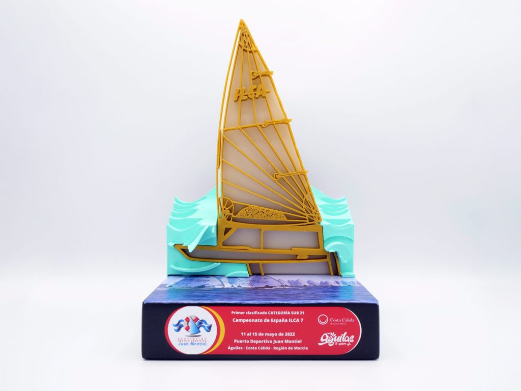Custom Trophy - Championship of Spain ILCA 7 Puerto Deportivo Juan Montiel 2022