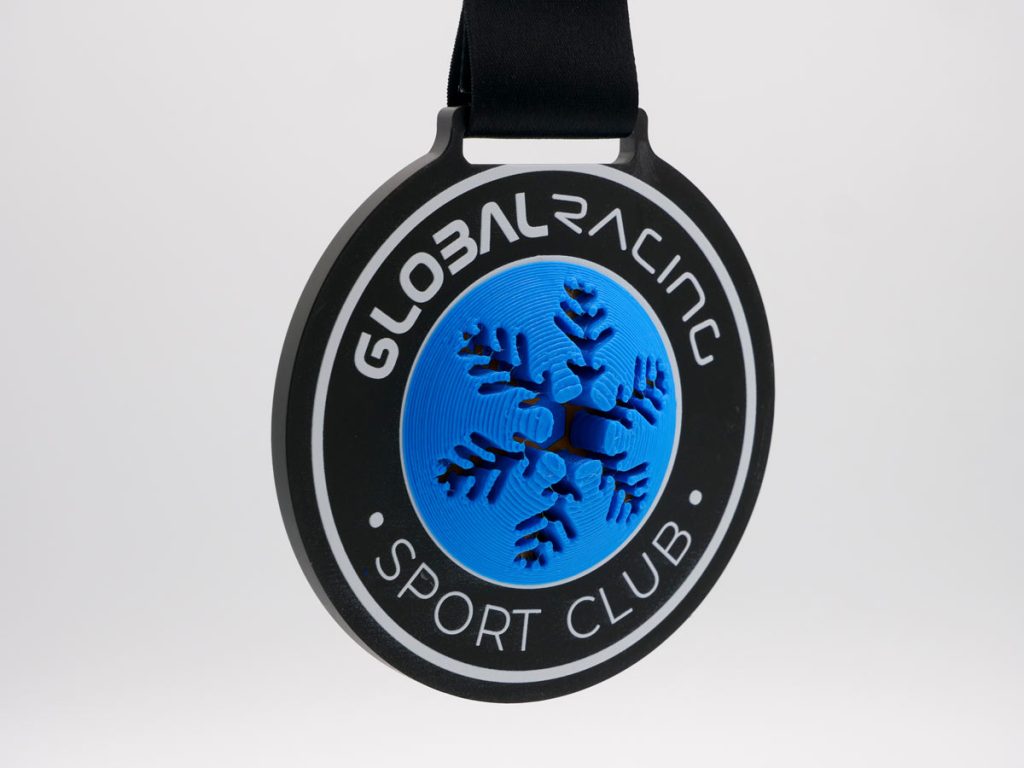 Custom Right Side Medal - Global Racing Sport Club