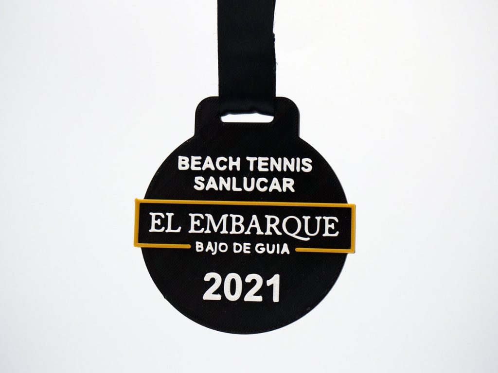 Custom Medals - Champion Beach Tennis Sanlucar El Embarque 2021