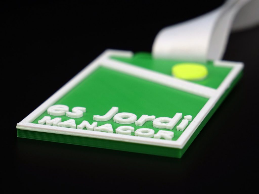 Custom Medal 3D Detail - Es Jordi Manacor
