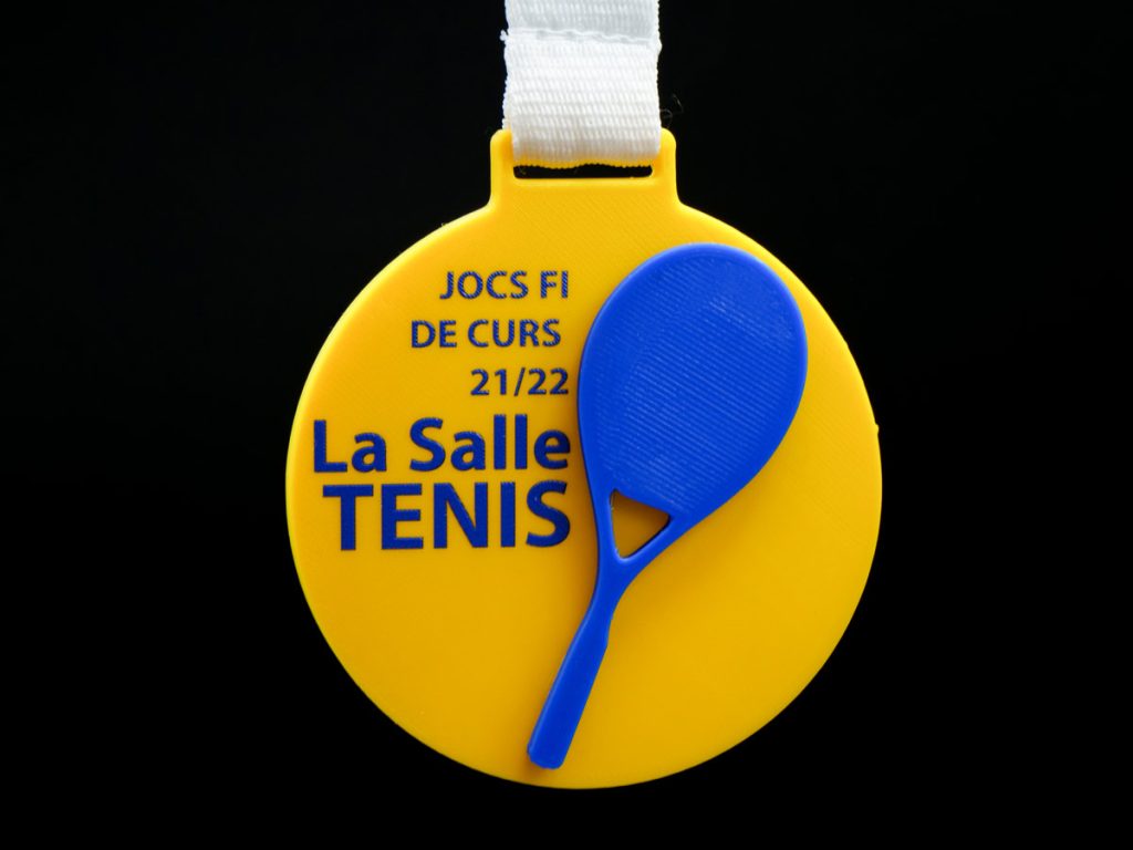 Custom Medals - La Salle Tennis 2022 End of Course Games Champion