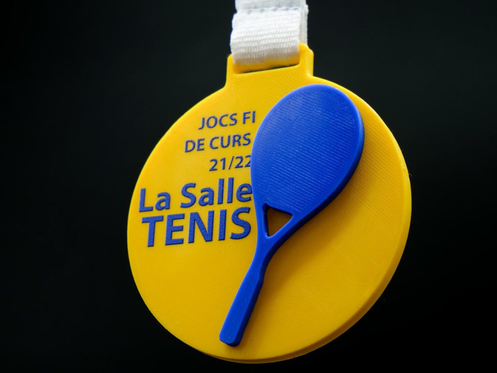 Custom Left Side Medal - La Salle Tennis 2022 End of Course Games Champion