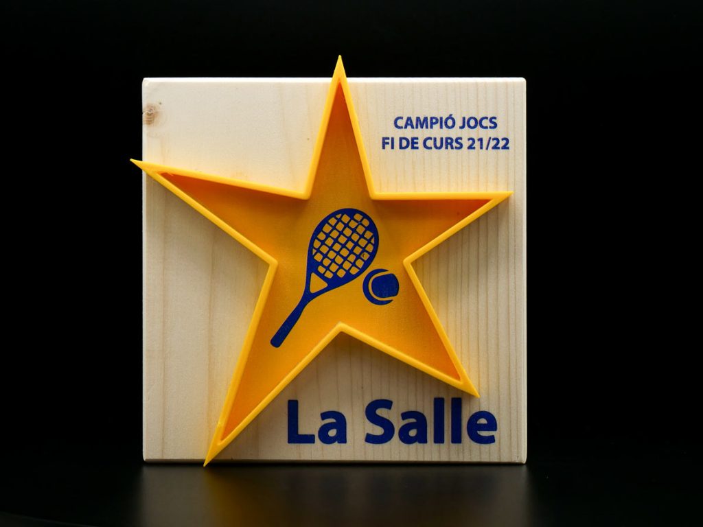 Custom Trophy - Campió Jocs Fi de Curs La Salle 2022