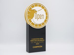Custom Right Side Trophy - II Zaragoza Wheelchair Tennis Open 2022