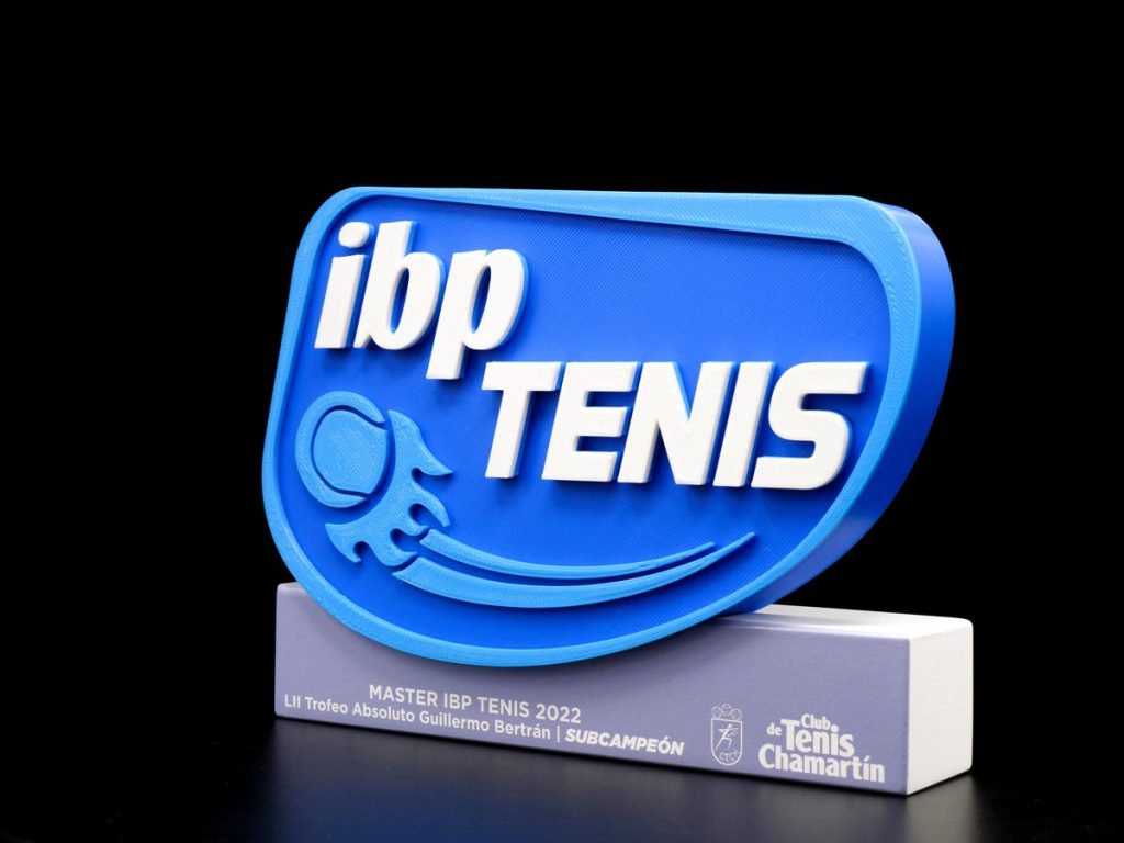 Custom Left Side Trophy - Runner-up LII Trofeo Absoluto Máster IBP Tennis 2022