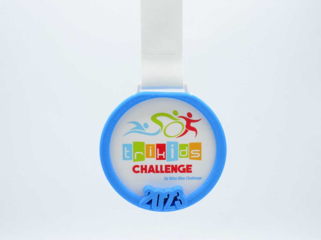 Custom Medals - Trikids Challenge Ibiza Blue