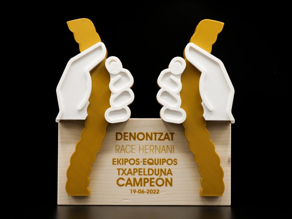 Custom Trophy - Champion Teams Denontzat Race Hernani 2022