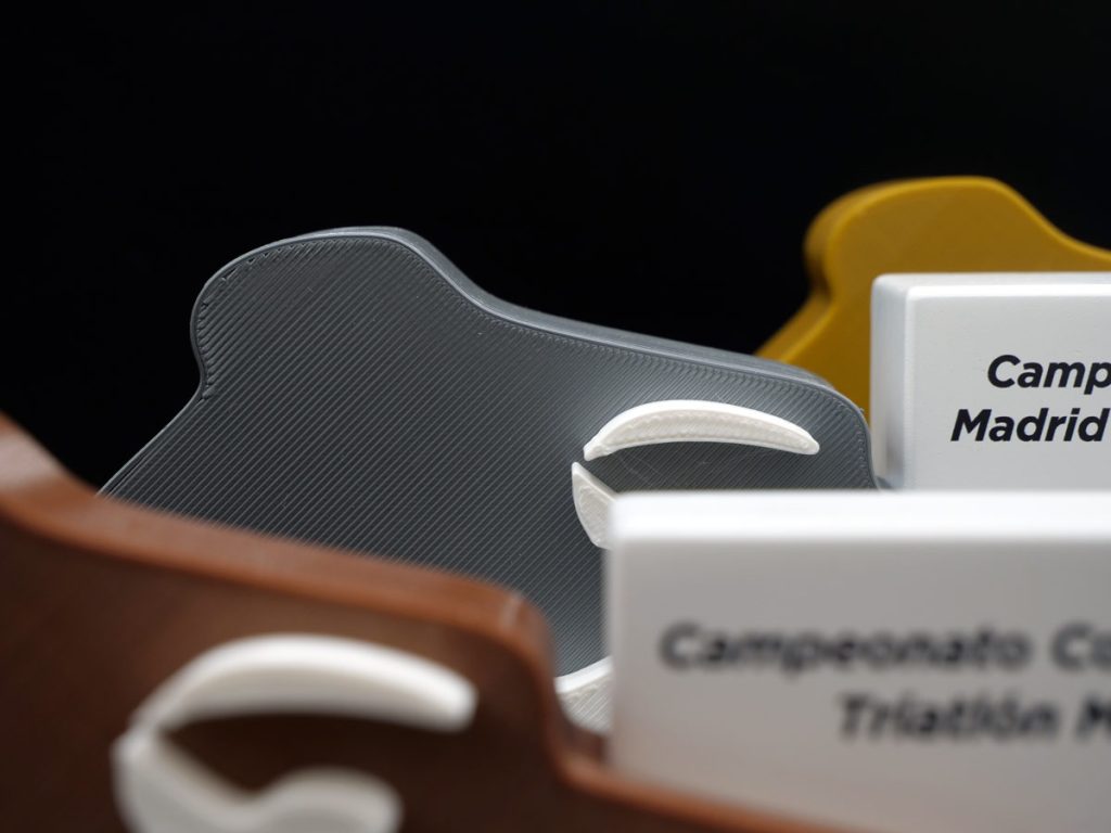 Custom Trophy Detail - Community of Madrid Middle Distance Triathlon Championship 2022