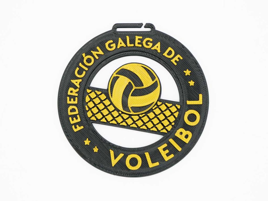 Custom Medals - Galician Volleyball Federation