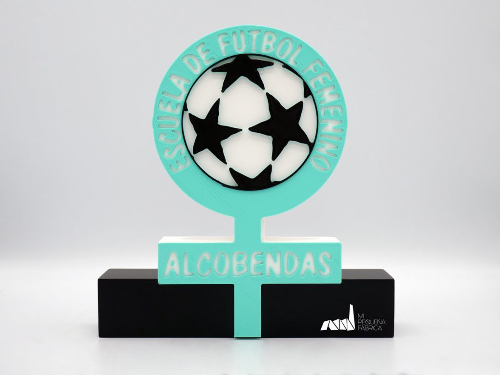 Custom Trophy - Alcobendas Women's Soccer School