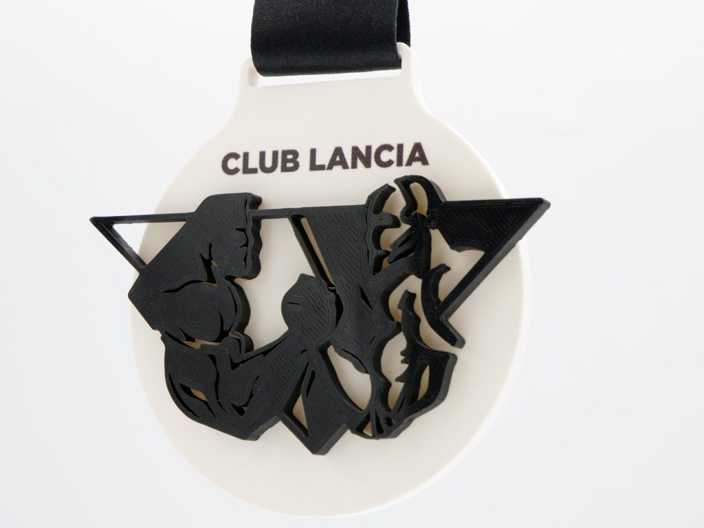 Custom Medal Detail - 25th Anniversary Christmas Tournament 2022 Club Lancia
