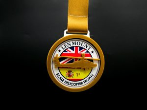 Custom Medals - Len Mount Scale Helicopter