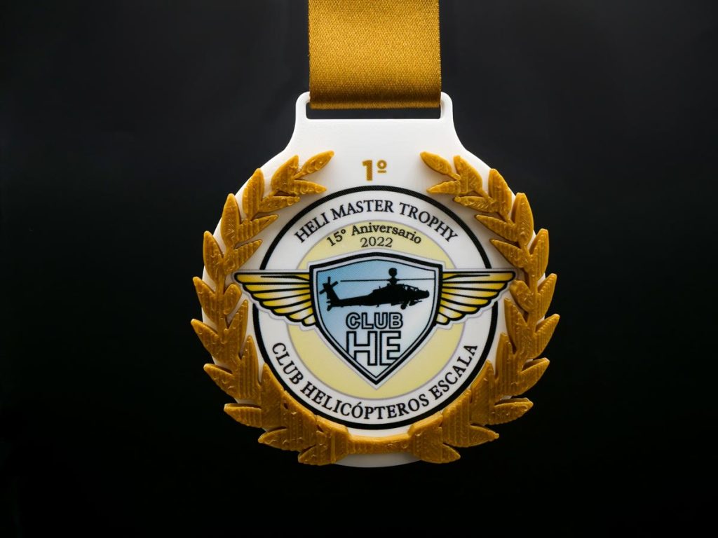 Custom Medals - 1º Heli Master Trophy Aero Albalat Aerodrome