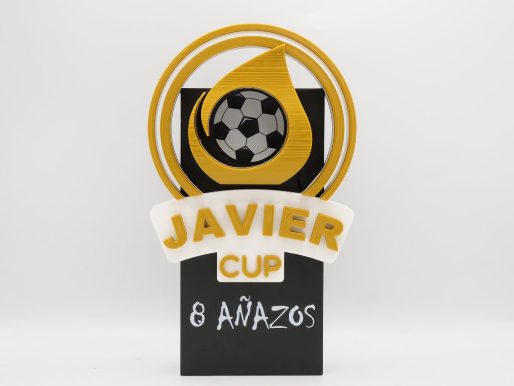 Custom Plaque - Javier Cup 8 Years