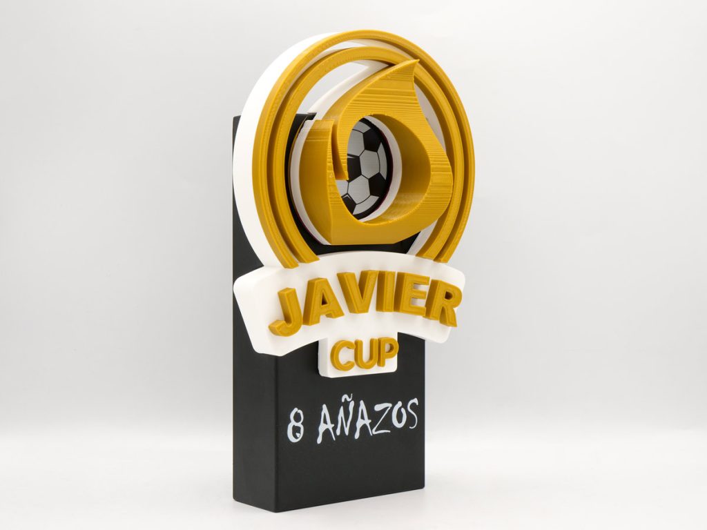 Custom Plaque Right Side - Javier Cup 8 Years