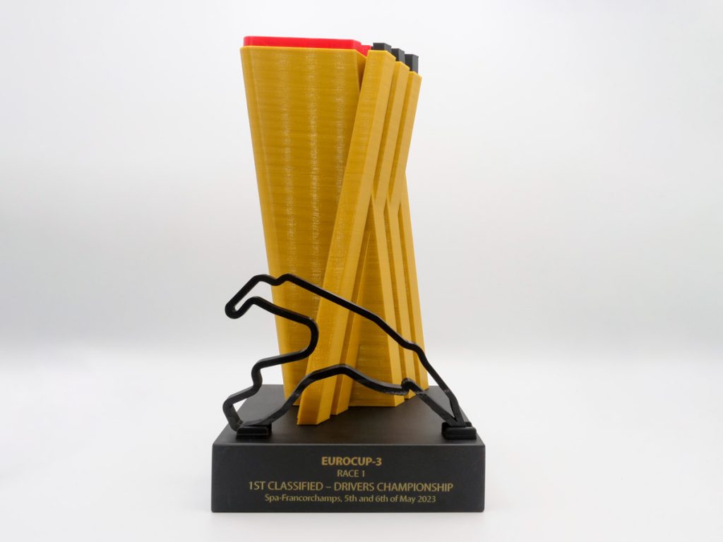 Custom Trophy - 1st Classified Eurocup 3 Drivers Championship