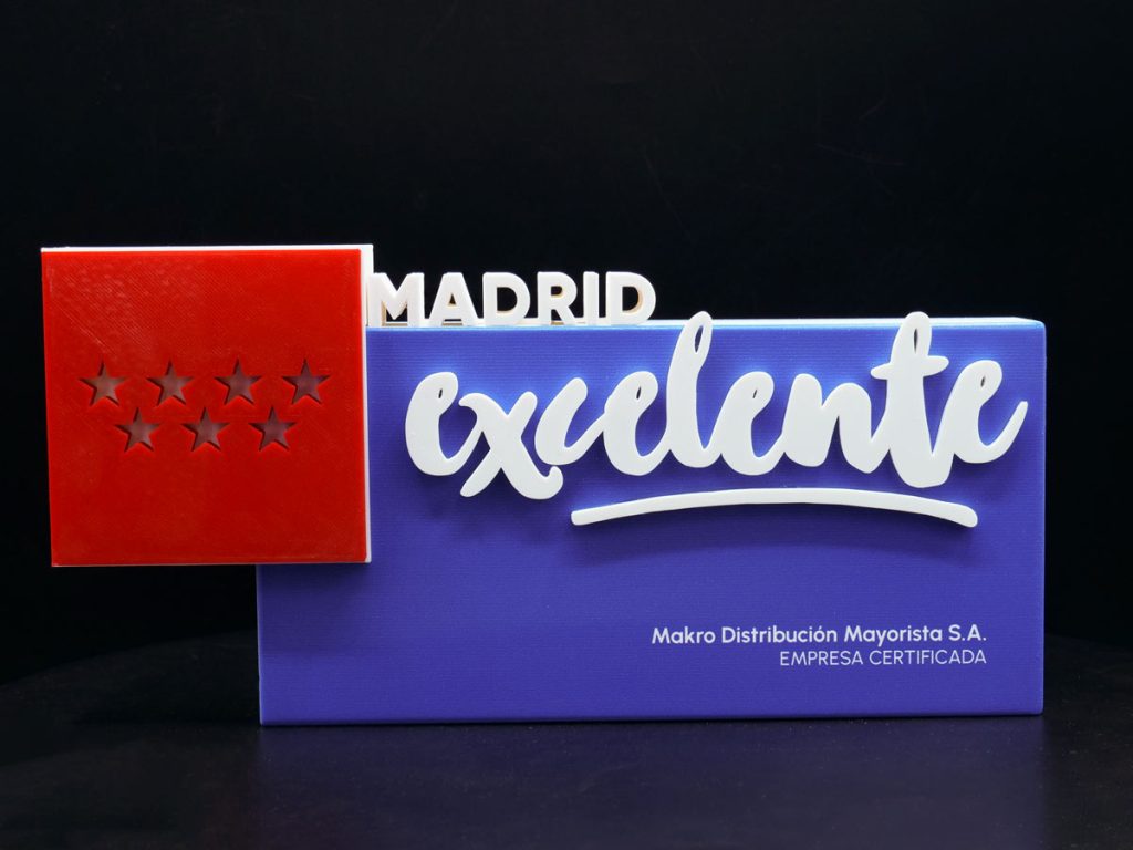 Custom Plaque - Madrid Excellent Makro Wholesale Distribution