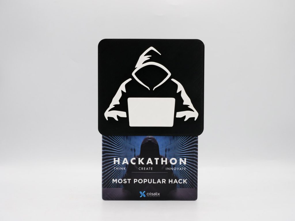 Custom Plaque - Most Popular Crisalix Hackathon