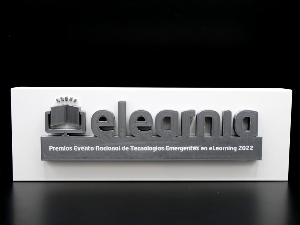 Custom Plaque - National Emerging Technologies in eLearning 2022