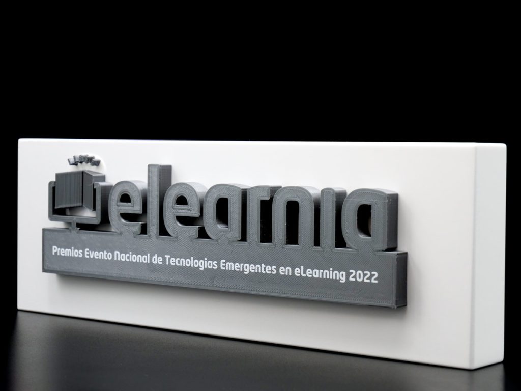 Custom Left Side Plaque - National Emerging Technologies in eLearning 2022