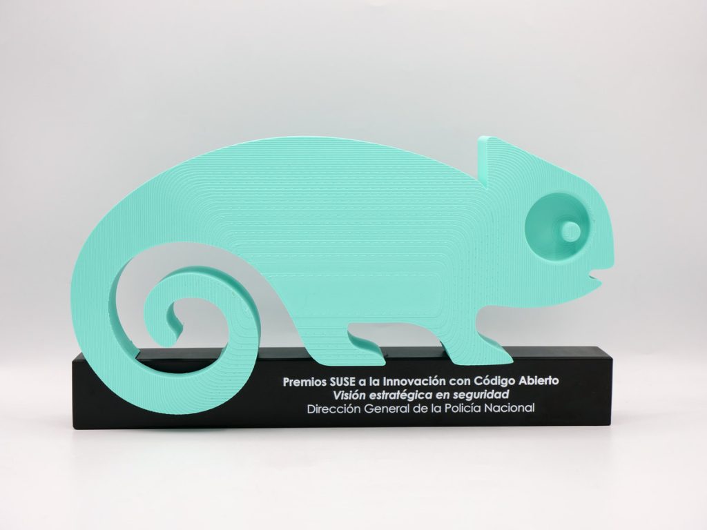 Custom Plaque - SUSE Awards General Directorate of the National Police