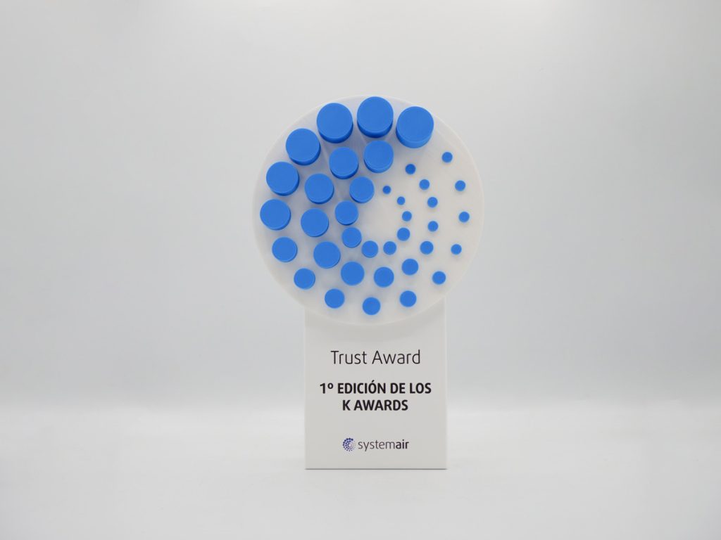 Custom Plaque - Trust Award 1st Edition of the Systemair K Awards
