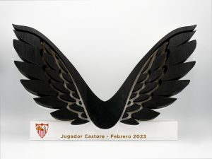 Custom Trophy - Sevilla Soccer Club Castore Player February 2023